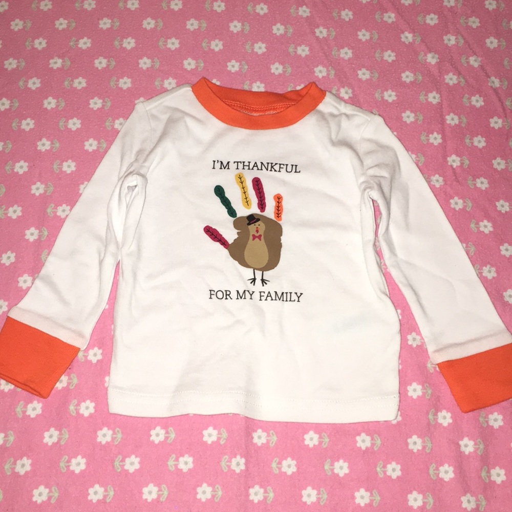 5/$25 👶🏽 NWOT Thanksgiving sleep shirt 👶🏽